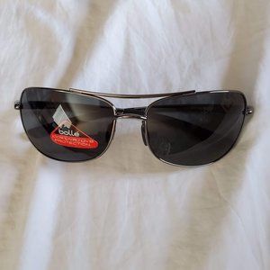 Bolle Quindaro Sunglasses 11572 Shiny Gunmetal TNS